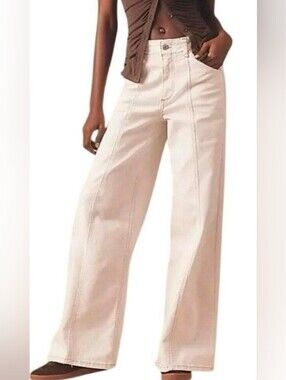 Maeve Delaney Wide Leg Jeans 25